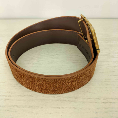 アベイシングエイプ A BATHING APE 26ss REVERSIBLE LEATHER BELT メンズ