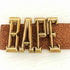 アベイシングエイプ A BATHING APE 26ss REVERSIBLE LEATHER BELT メンズ