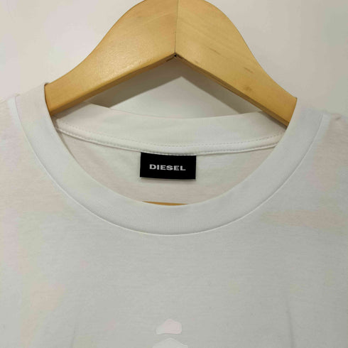 ディーゼル DIESEL ボーン 骨 クルーネック Tシャツ メンズ import:XS