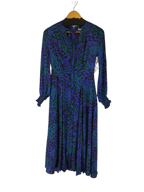 ピンキーアンドダイアン Pinky&Dianne レオパードミックスプリントワンピース レディース JPN:38