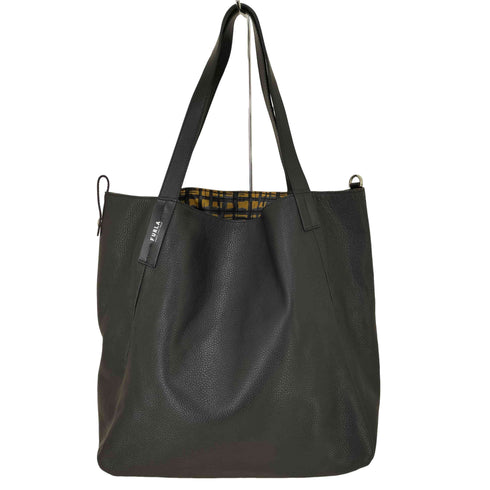 フルラ FURLA 裏地総柄 レザートートバッグ レディース
