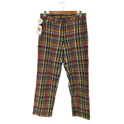 ポロバイラルフローレン Polo by RALPH LAUREN 90S India Madras コットンチェックシャツ メンズ 32/32