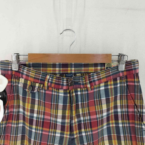 ポロバイラルフローレン Polo by RALPH LAUREN 90S India Madras コットンチェックシャツ メンズ 32/32