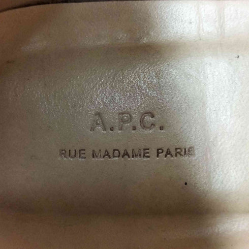 アーペーセー A.P.C. サイドジップ ショートブーツ レディース EUR:39