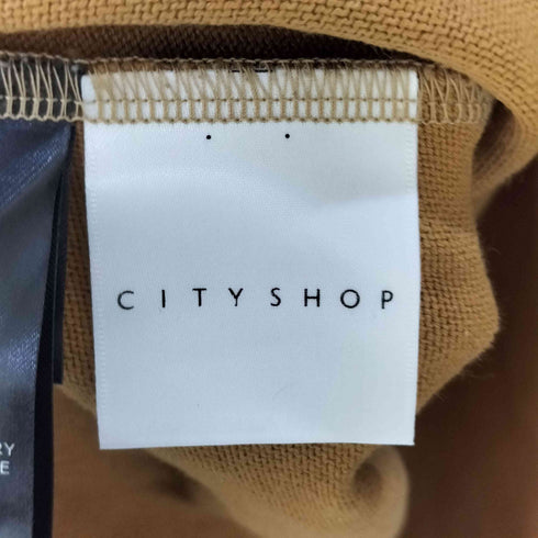 シティショップ CITYSHOP ノースリーブコットントップ レディース FREE
