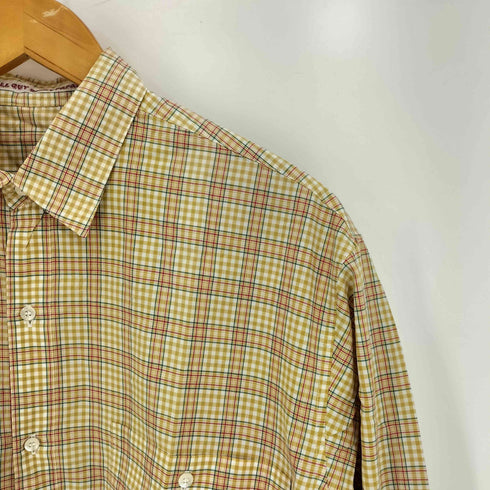 パパス papas WALL GUY SHIRT 長袖チェックシャツ メンズ import:M