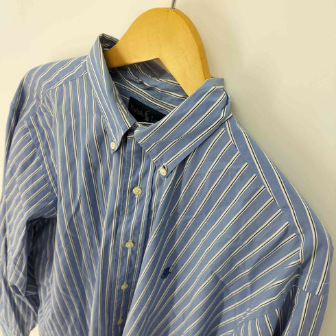 ラルフローレン RALPH LAUREN 90S ポニー刺繍 クラシック フィット ストライプ柄 Tシャツ メンズ 36