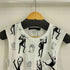 カールラガーフェルド Karl Lagerfeld 総柄プリント タンクトップ メンズ import:S