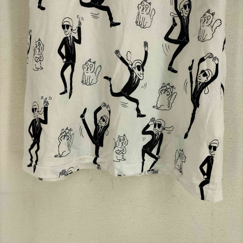カールラガーフェルド Karl Lagerfeld 総柄プリント タンクトップ メンズ import:S