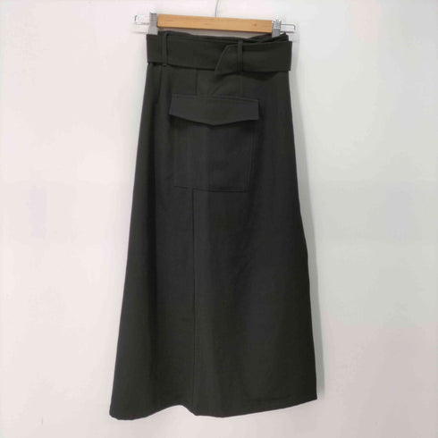 ムルーア MURUA ワイドベルトラップスカート レディース JPN:1