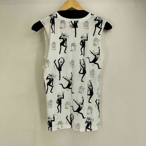 カールラガーフェルド Karl Lagerfeld 総柄プリント タンクトップ メンズ import:S