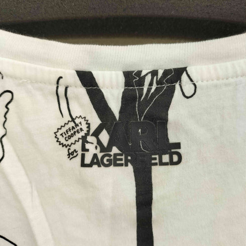 カールラガーフェルド Karl Lagerfeld 総柄プリント タンクトップ メンズ import:S