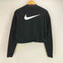 ナイキ NIKE 両面ロゴプリント 裾ドローコードスウェット レディース import:L