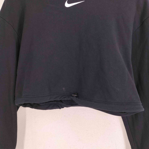 ナイキ NIKE 両面ロゴプリント 裾ドローコードスウェット レディース import:L
