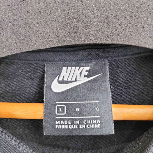 ナイキ NIKE 両面ロゴプリント 裾ドローコードスウェット レディース import:L
