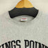 シップス SHIPS KINGS POINT 別注フロントプリントクルーネックスウェット メンズ JPN:M
