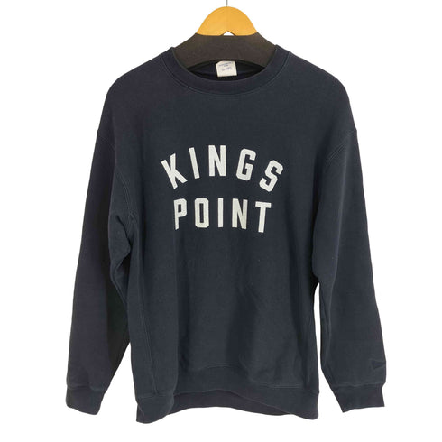 シップス SHIPS KINGS POINT 別注フロントプリントクルーネックスウェット メンズ JPN:M