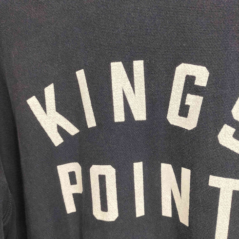 シップス SHIPS KINGS POINT 別注フロントプリントクルーネックスウェット メンズ JPN:M