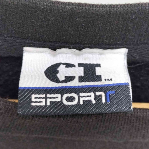 ci sport チームロゴ クルーネックスウェット メンズ import:M