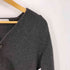ザラ ZARA ウール混 アシンメトリー ボタン カーディガン レディース import:S