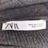 ザラ ZARA ウール混 アシンメトリー ボタン カーディガン レディース import:S