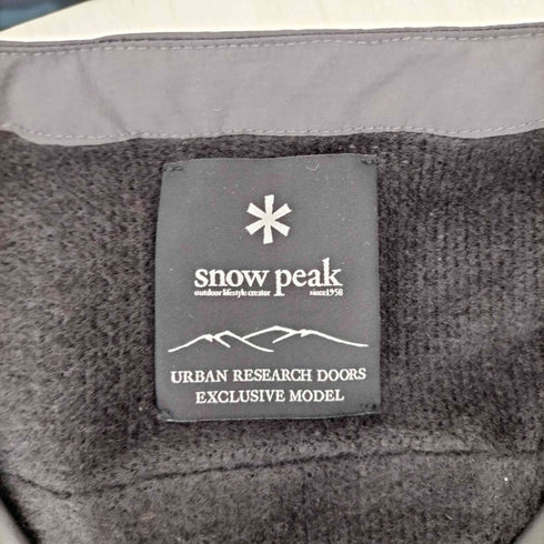 スノーピーク Snow Peak 別注 2L Octa 2way Cardigan Vネック リバーシブル ノーカラー ジャケット メンズ JPN:M