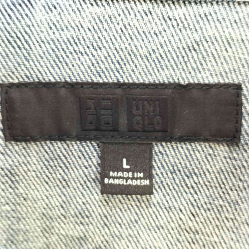 ユニクロ UNIQLO 2nd Type デニムトラッカージャケット メンズ JPN:L