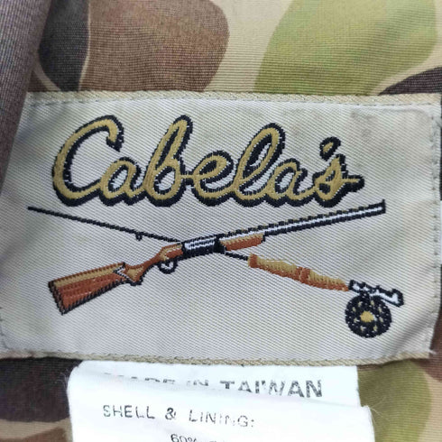 カベラス Cabelas 90S 台湾製 60/40クロス ダックハンターカモ マウンテンパーカー メンズ import:XL
