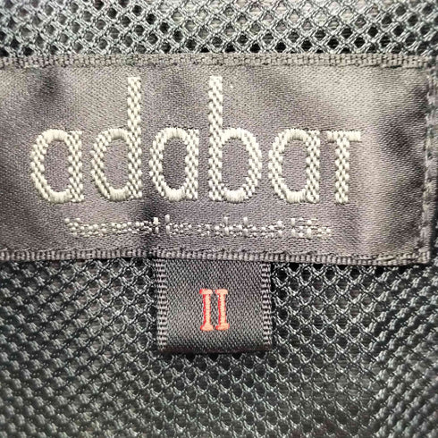アダバット adabat フルジップ ナイロンベスト メンズ 2