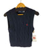 ポロバイラルフローレン Polo by RALPH LAUREN スモールポニー刺繍 ケーブルコットンニット ベスト レディース JPN:M