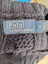 ポロバイラルフローレン Polo by RALPH LAUREN スモールポニー刺繍 ケーブルコットンニット ベスト レディース JPN:M