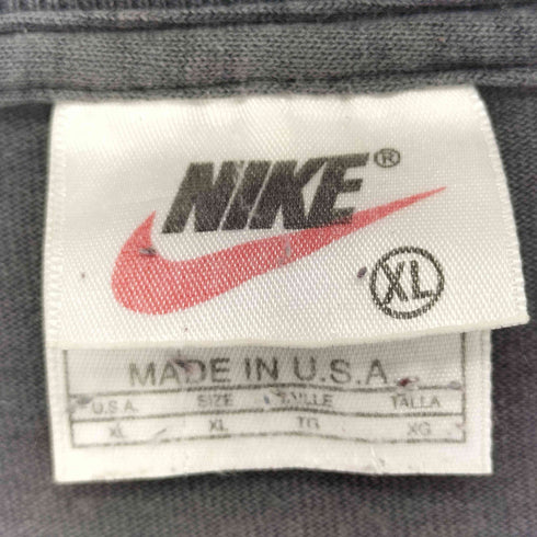 ナイキ NIKE 90-00S USA製 ロゴプリントTシャツ メンズ JPN:L