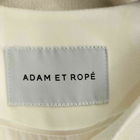 アダムエロペ Adam et Rope ピンクタック クロップドジャケット レディース FREE