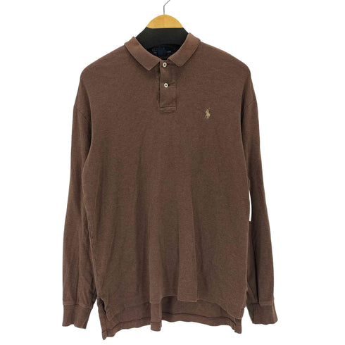 ポロバイラルフローレン Polo by RALPH LAUREN 90s ポニー刺繍L/S ポロシャツ メンズ import:M
