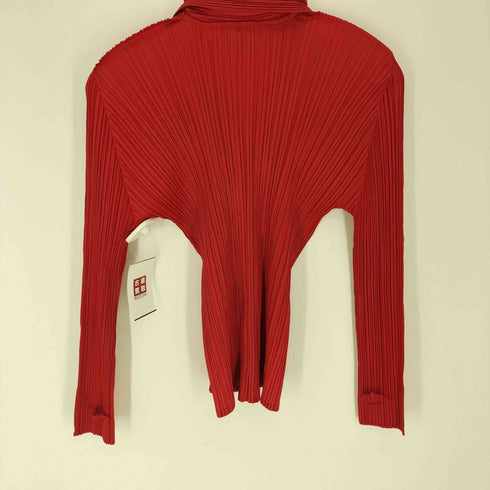 プリーツプリーズイッセイミヤケ PLEATS PLEASE ISSEY MIYAKE 超音波カッティング プリーツ カーディガン レディース JPN:3