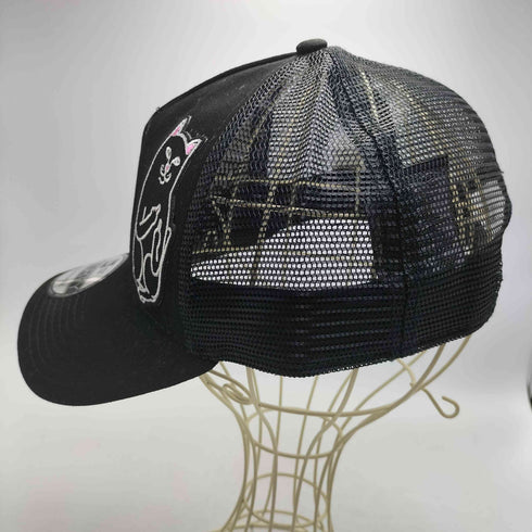 ニューエラ NEW ERA コラボ キャラクター ワッペン 6パネル メッシュ キャップ メンズ