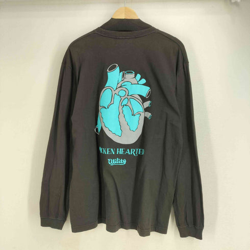 EFFE TONCHAN STREET CHICKEN HEARTED バックプリント L/S Tシャツ メンズ import:XL