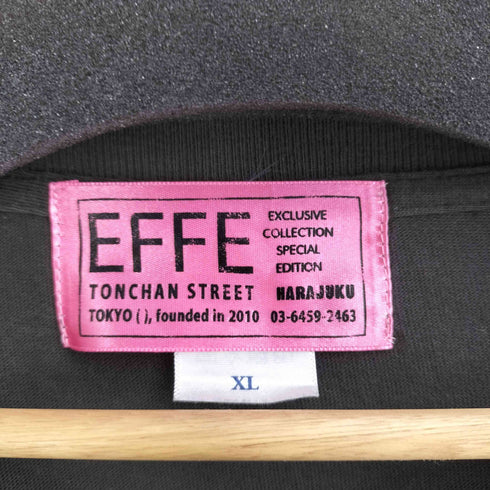 EFFE TONCHAN STREET CHICKEN HEARTED バックプリント L/S Tシャツ メンズ import:XL