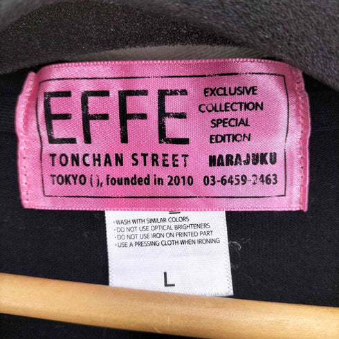 EFFE TONCHAN STREET 映画バックプリント S/S Tシャツ メンズ import:L