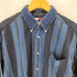 トミーヒルフィガー TOMMY HILFIGER 90s ストライプ ボタンダウンシャツ メンズ import:L