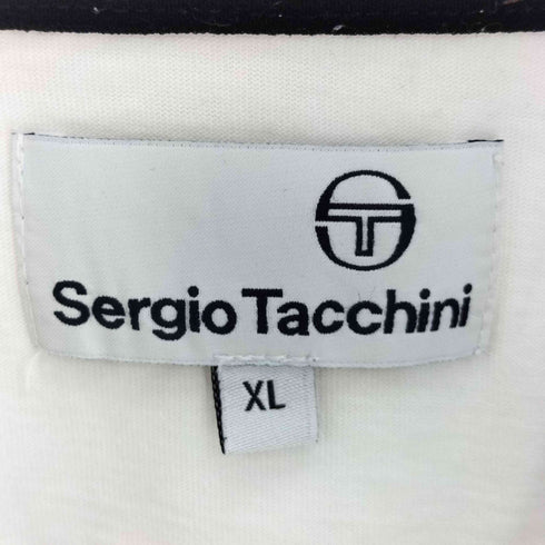 セルジオタッキーニ SERGIO TACCHINI ロゴ刺繍 クルーネック 半袖Tシャツ メンズ import:XL