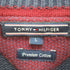トミーヒルフィガー TOMMY HILFIGER エンブレム刺繍 コットン ドライバーズニット メンズ import:L