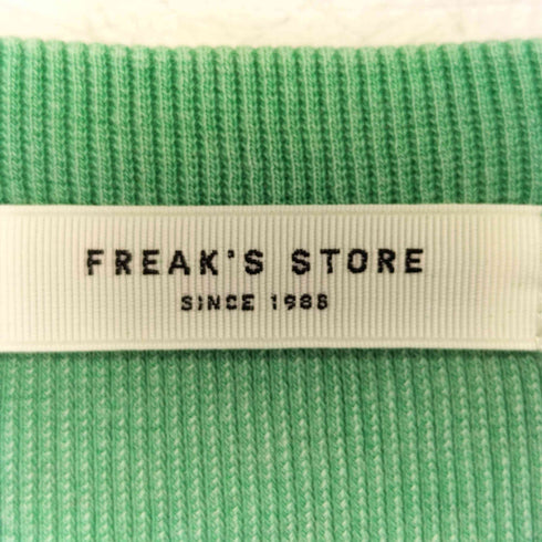 フリークスストア FREAKS STORE ピグメント加工 クルーネック ショートスリーブ ミニT レディース FREE