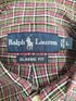ラルフローレン RALPH LAUREN classic fit スモールポニー刺繍 BD チェック柄 L/S シャツ メンズ import:L