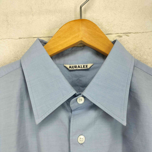 オーラリー AURALEE 26SS シャツ WASHED FINX WEATHER CHAMBRAY SHIRT メンズ 4