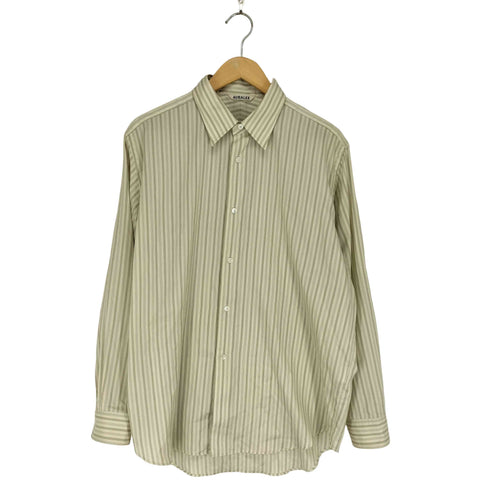 オーラリー AURALEE 26SS COTTON SILK STRIPE SHIRT メンズ 4