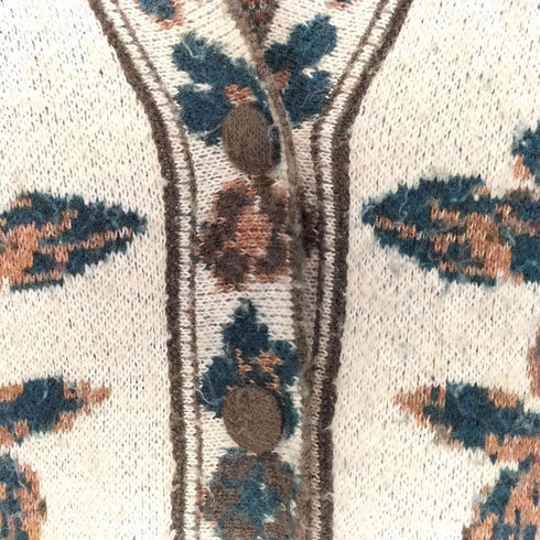 ザラ ZARA ジャガードニット レディース S