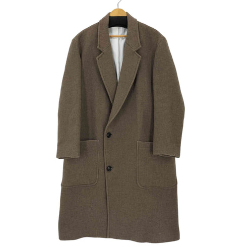 ザラ ZARA ダブルブレストチェスターコート メンズ import:L