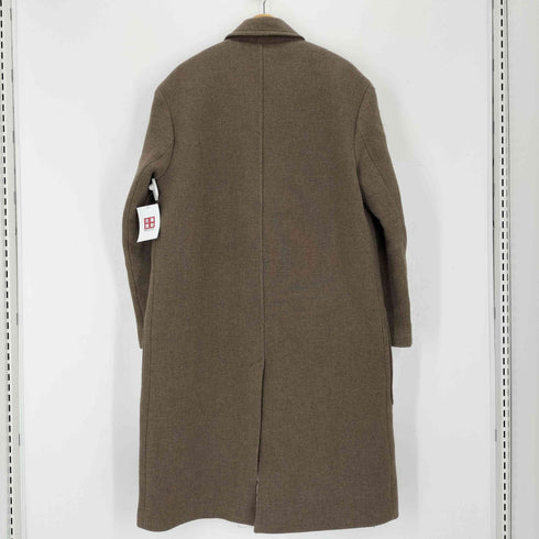 ザラ ZARA ダブルブレストチェスターコート メンズ import:L