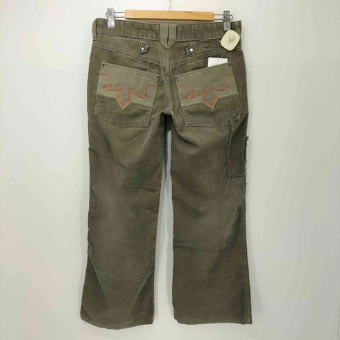 ディーゼル DIESEL 00s Y2K ブーツカット フレア コーデュロイ パンツ レディース 27